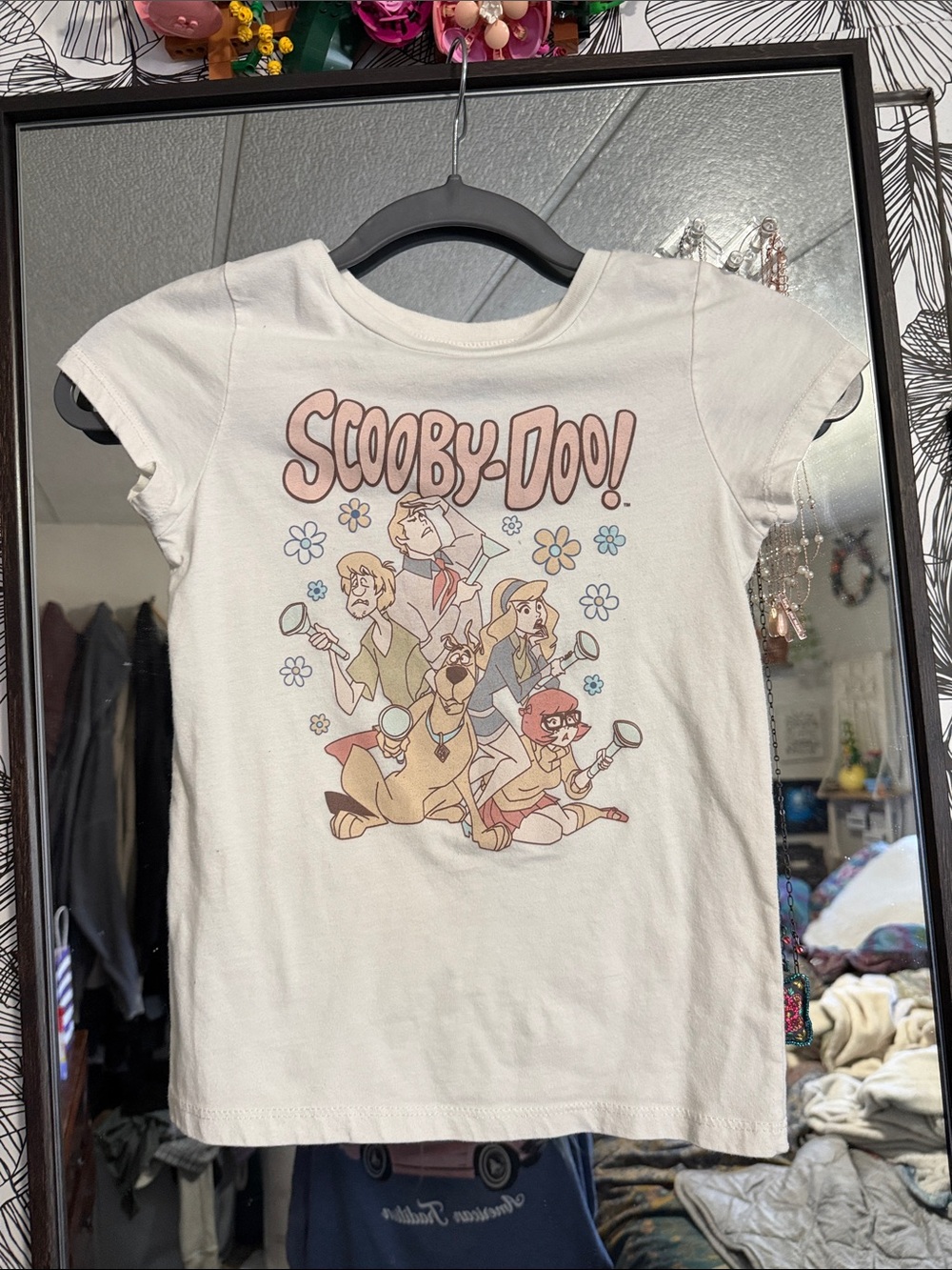 Scooby-Doo! White Kids Short Sleeve Graphic Tee - Scooby-Doo